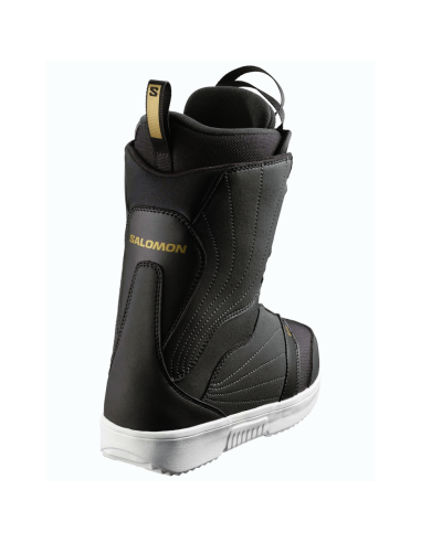 SALOMON PEARL BOA BLACK WHITE GOLD