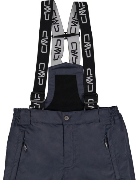 CMP KID SKI SALOPPETTE BLACK BLUE