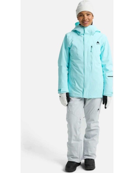 BURTON W RSRV STRCH INS JK  LIGHT TEAL
